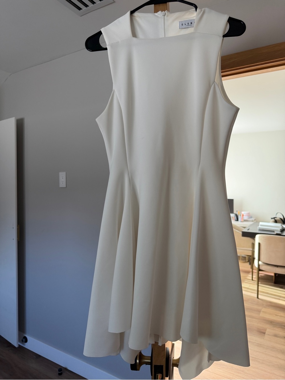 Club L London white A-Line Mini Dress